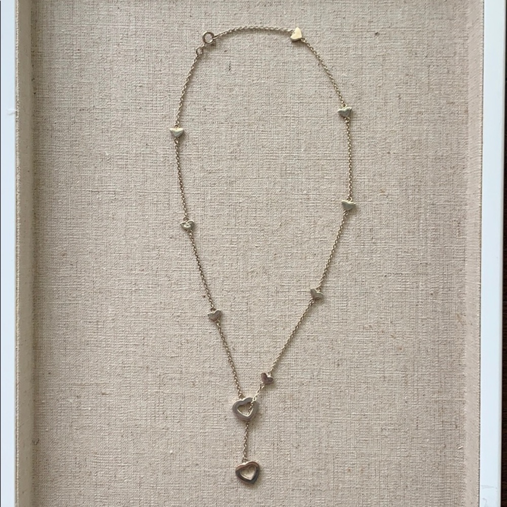 Tiffany & Co open heart lariat